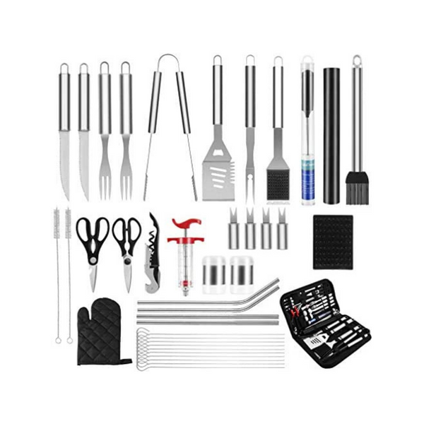 39 Pcs Grilling Accessories BBQ Grill Tools Set Via Amazon