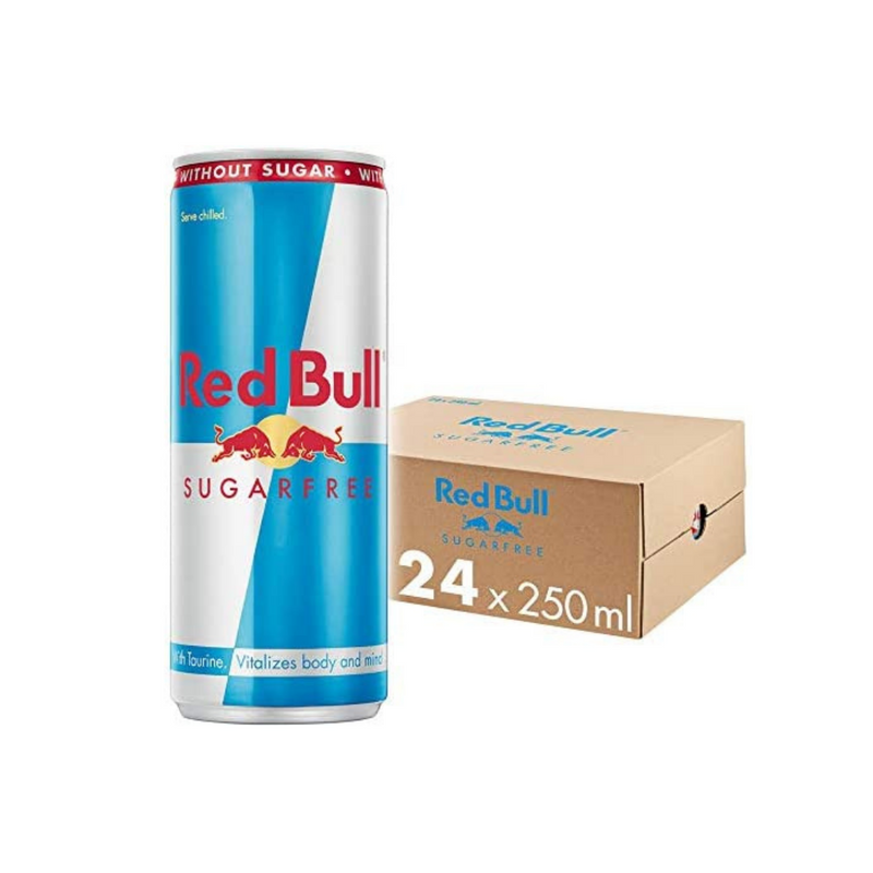 24-Pack Red Bull Energy Drink Sugar Free Via Amazon