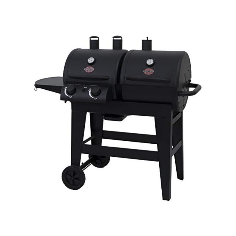 CharGriller 2Burner Gas & Charcoal Grill Dual Function Via Amazon