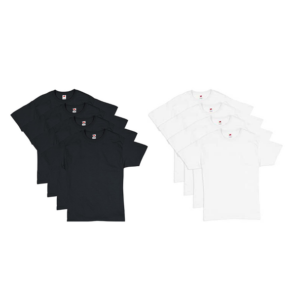 4-Pack Hanes Men's Essentials Short Sleeve T-shirt Via Amazon
