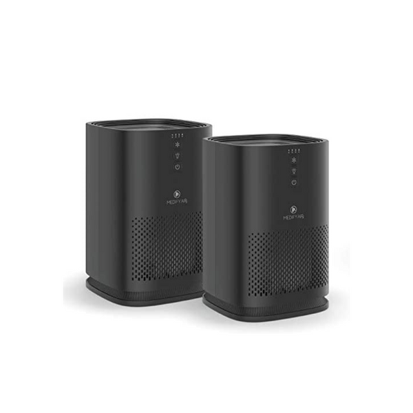 2-Pack Medify MA-14 Air Purifier with H13 True HEPA Filter, 200 sq ft Coverage Via Amazon