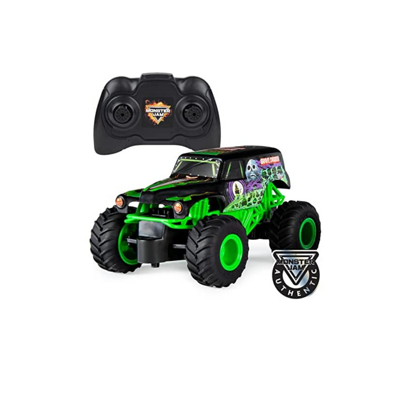 Monster Jam Official Grave Digger Remote Control Monster Truck Via Amazon