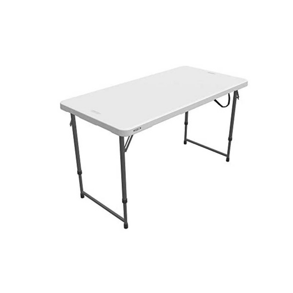 Lifetime 4-Foot Height Adjustable Folding Table
