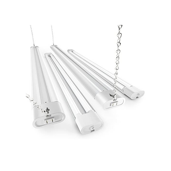 4-Pack Linkable LED Utility 4 FT Shop Lights Via Amazon