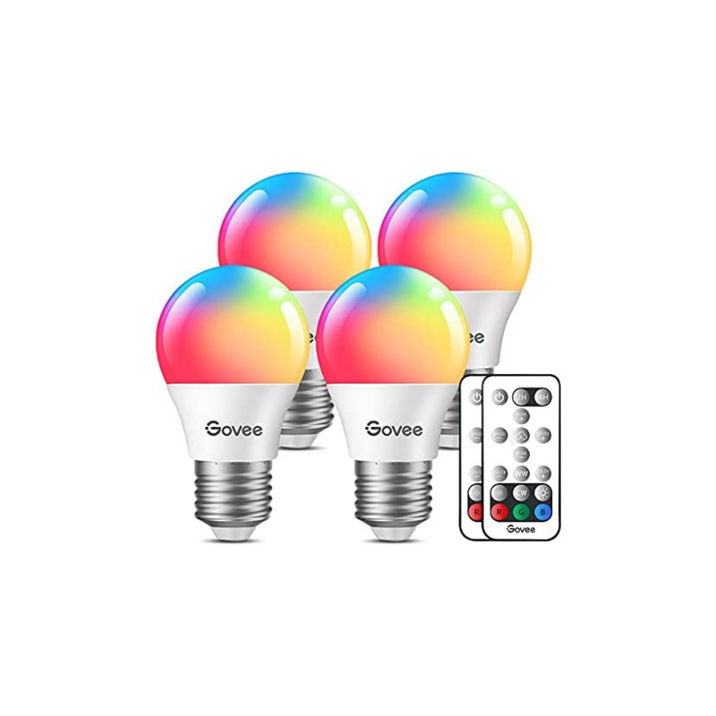4-Pack Color Changing Light Bulbs Via Amazon
