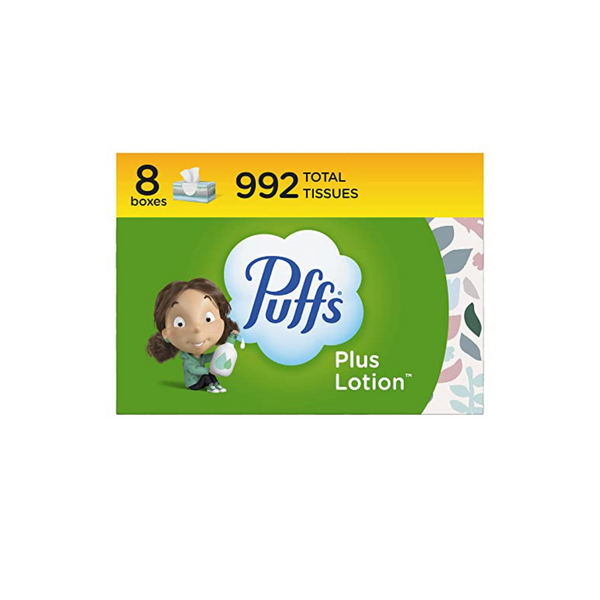 40 Boxes Of Puffs Plus Lotion Facial Tissues Via Amazon