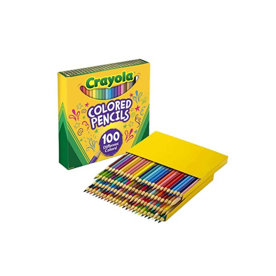Set Of 100 Crayola Colored Pencils Gift Set Via Amazon simplexdeals