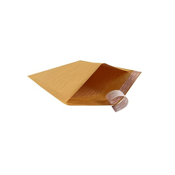 25-Pack Amazon Basics Kraft Bubble Mailer Via Amazon