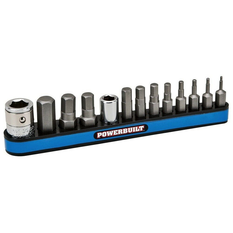 Powerbuilt 13 Piece SAE Hex Bit Set with Magnetic Holder Via Ebay SALE $7.48 Shipped! (Reg $30)