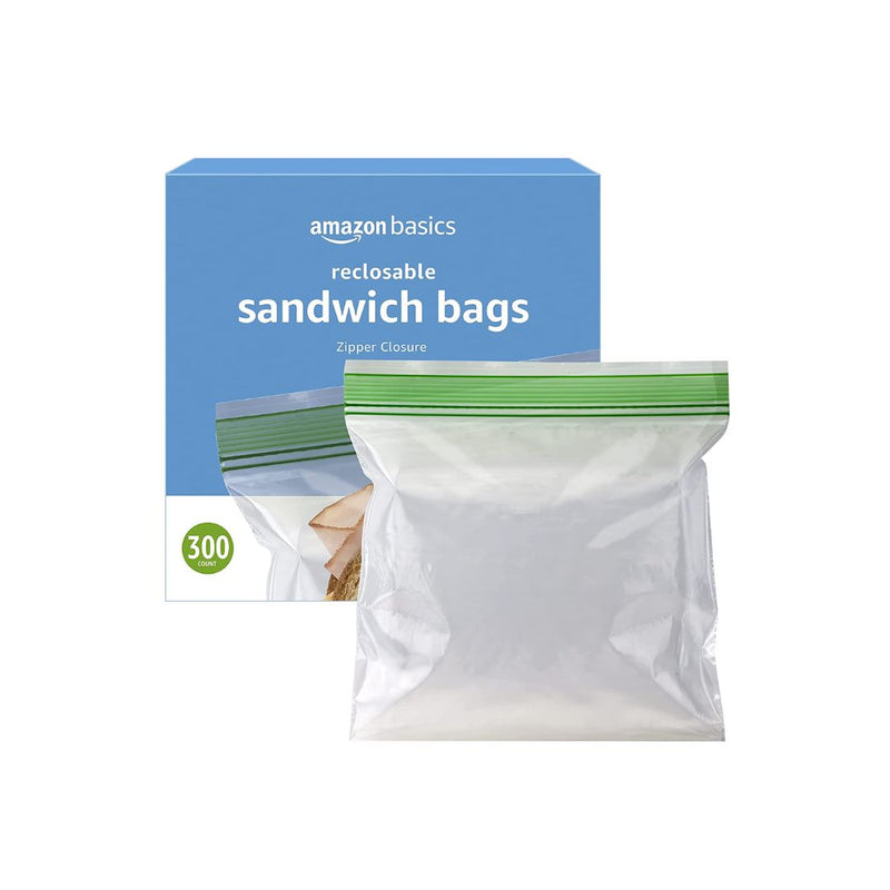 300-Count Amazon Basics Sandwich Storage Bags