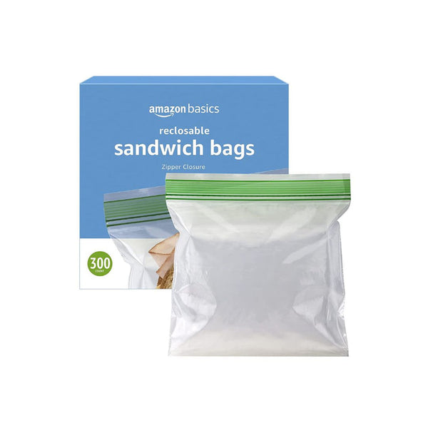 300-Count Amazon Basics Sandwich Storage Bags