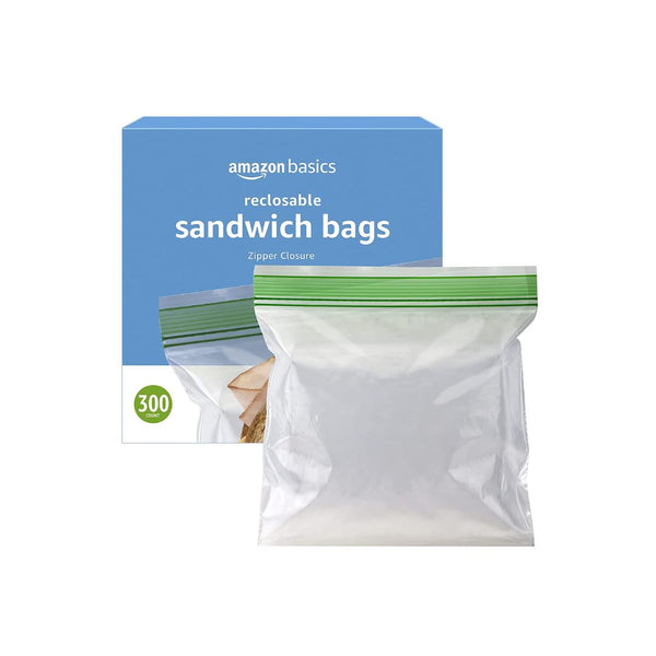 300-Count Amazon Basics Sandwich Storage Bags