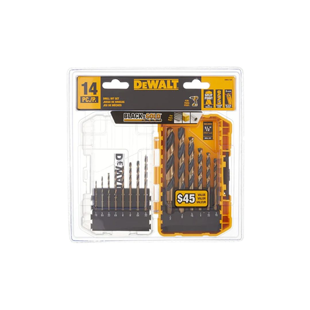 DEWALT Drill Bit Set, 14Piece simplexdeals