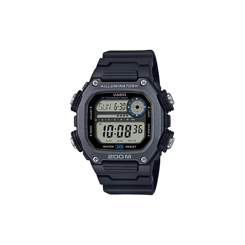 Casio Illuminator 10-Year Battery Extra Long Strap Men's Watch