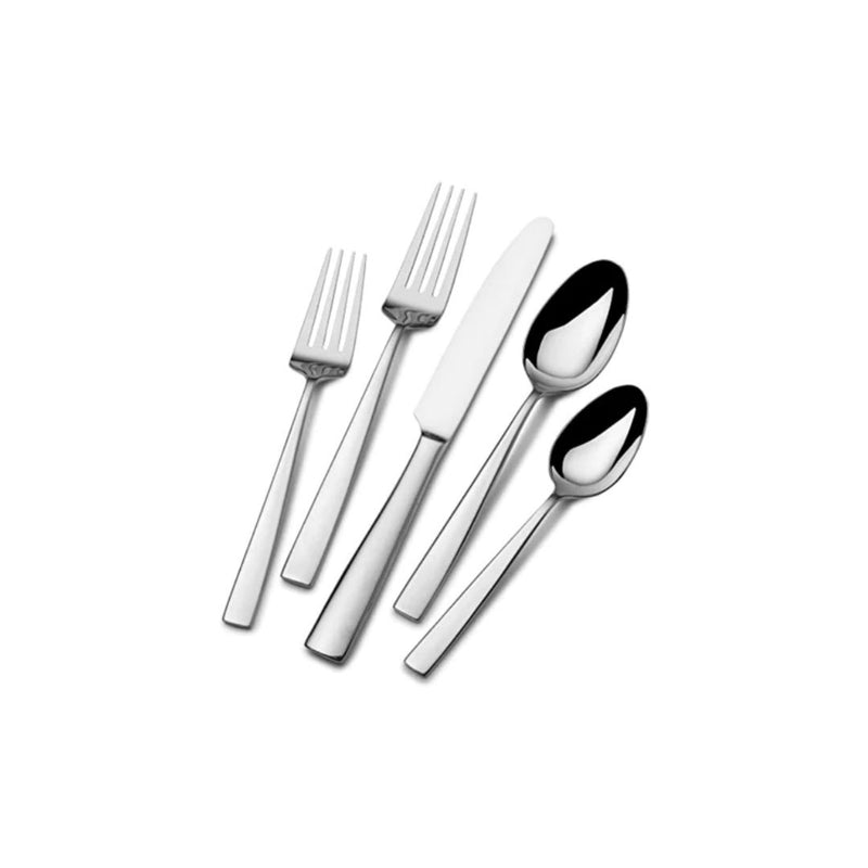 Mikasa Everett 101-Piece 18/10 Stainless Steel Flatware Set