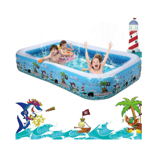 10 ft Inflatable Swimming Pool Via Amazon