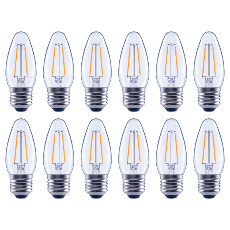 25-Watt Dimmable LED Light Bulb Soft White (12-Pack) Via Home Depot + Free Shipping