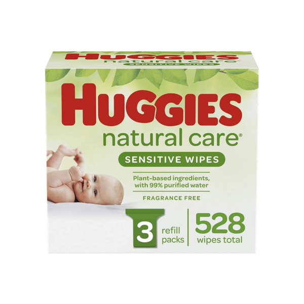 528 Huggies Natural Care Sensitive Baby Wipes Via Amazon